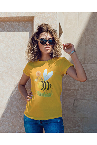 MVRDAR Tricou unisex 100% bumbac Flower Power pentru femei si fete