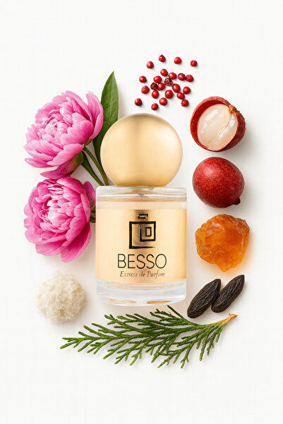 Genel Markalar BESSO Kadın Parfüm EDP – Ambergris & Tonka Fasulyesi Kadın Par...