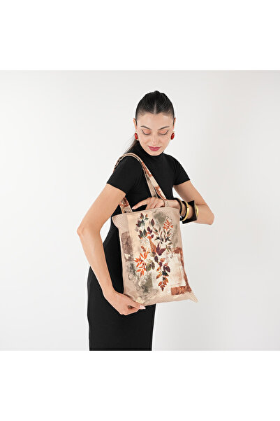 LERAIY Yeni Stil Sonbahar Desenli Kumaş Çanta