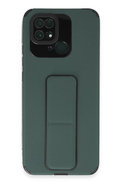 NewFace Sptrns Xiaomi Redmi 10C Case Mega Stand Silicone (151301) - Green