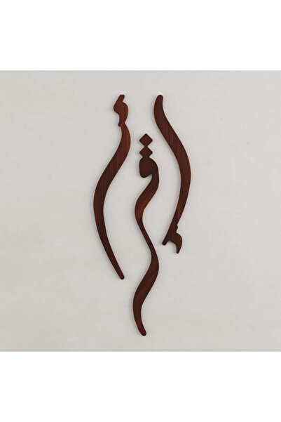 Marktna Islamic wooden decorative sculpture with Iqraa design