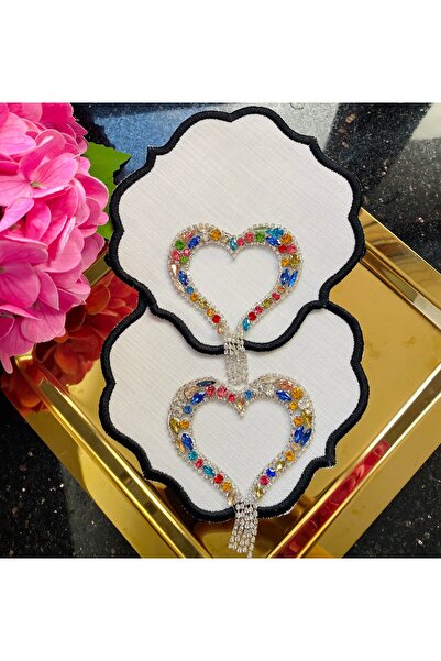 ELÇİÇEK HOME Presentation Napkin, Cocktail Napkin, Coffee Side Presentation N...