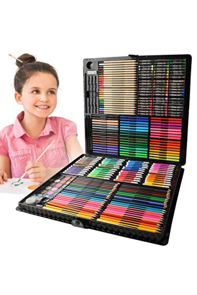 KESNUP Set complet de desen și pictură 288 de piese Multicolor