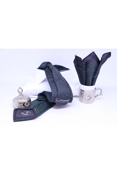 B'lazzotti Woven Handkerchief Tie
