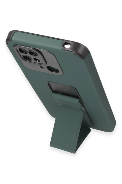 NewFace Sptrns Xiaomi Redmi 10C Case Mega Stand Silicone (151301) - Green