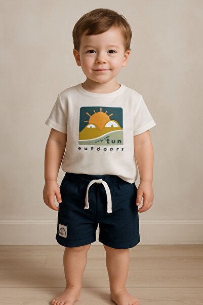 Hippil Baby Boys 100% Muslin Cotton Set of 2 - Breathable Fabric