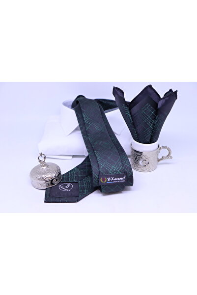 B'lazzotti Woven Handkerchief Tie