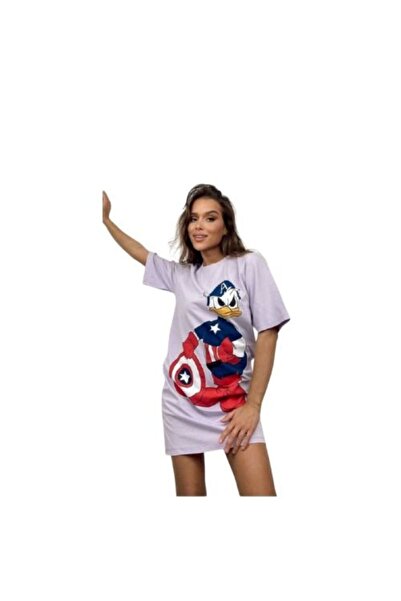 OEM Women's cotton Donald Duck dress