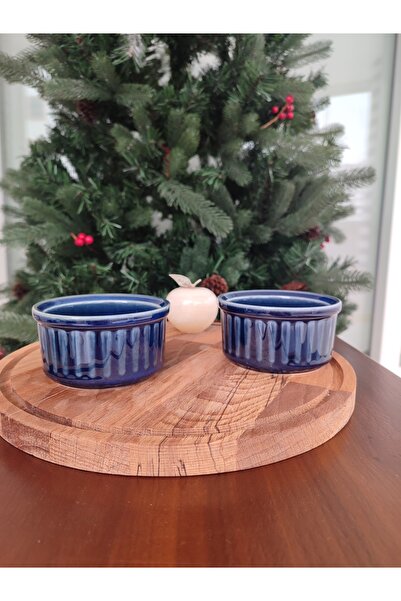 Madame Coco Kleby 2-Pack Soufflé Container-Cobalt