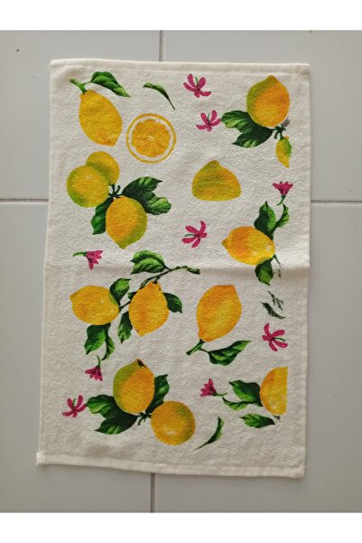 Vellista Home Collection %100 Pamuklu 3'lü 30×50 Baskılı Mutfak Havlusu