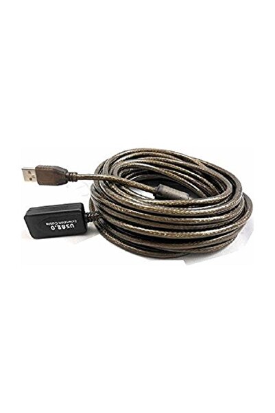 Genel Markalar Profesyonel Çipli USB Extension Uzatma Kablosu 10 Metre Usb2.0...