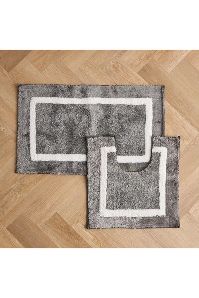Generic Eucalyptus 2-Piece Bath Mat Set