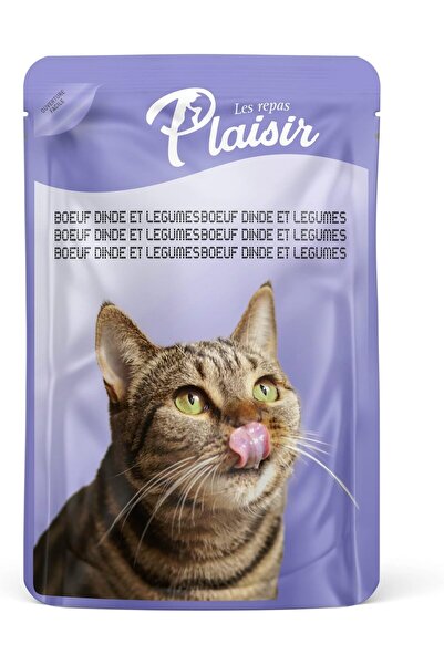Plaisir Chunks in Gravy Wet Cat Food – Chicken, Liver, Beef, Turkey, Salmon, Cod, Trout & Shrimps