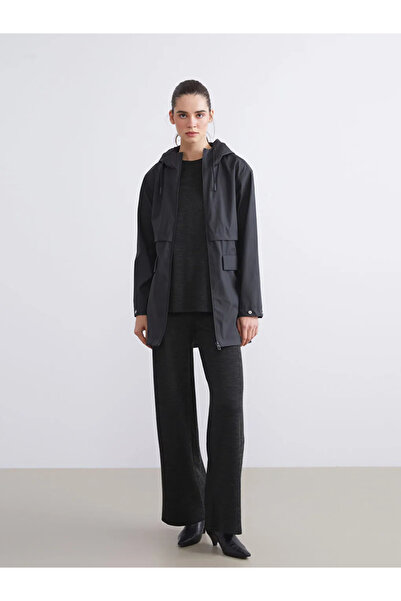 LC Waikiki Lcw Vision Hooded Women's Raincoat