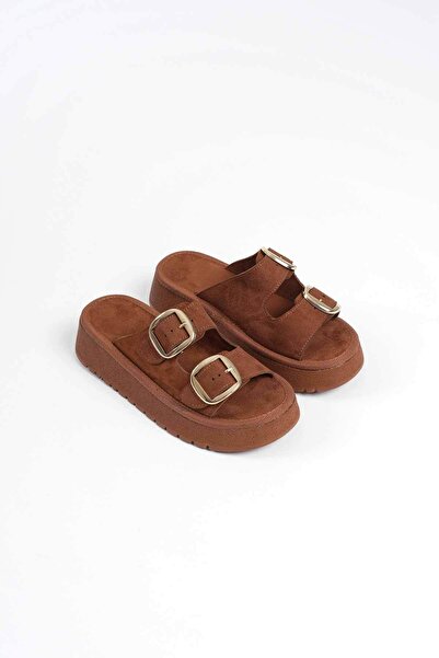 ETİLER COLLECTION Place taba skin slipper