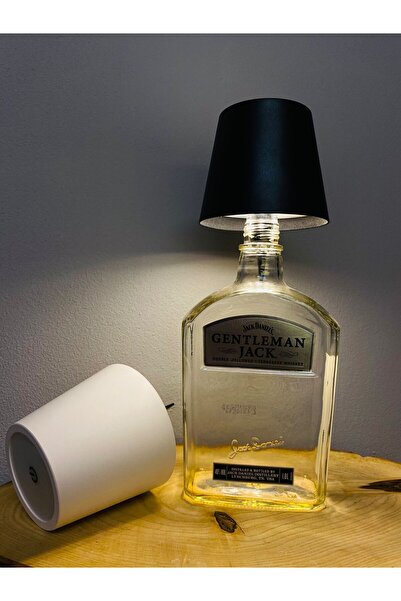 ArtisticDesigns Kablosuz Şişe Lambası- Masa Işığı Dokunmatik ve Kontrol Sarj ...