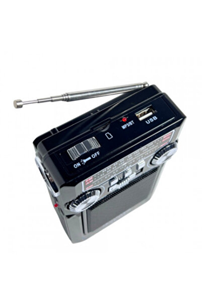 Poro Online Portable Radio with MP3 XB 821 BT Bluetooth Solar Charging 18650