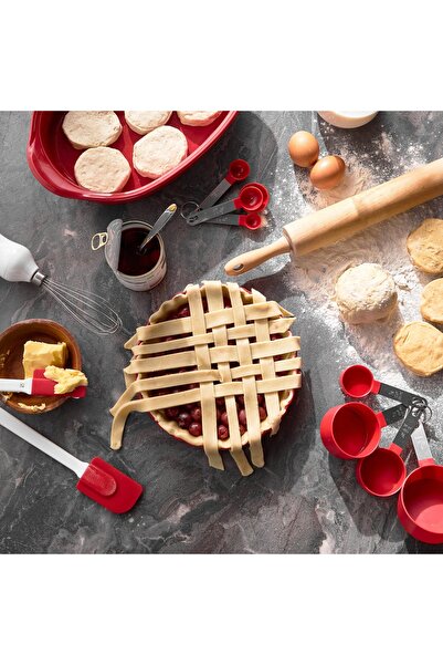 rexa مجموعة ملاعق وأكواب قياس أساسية مكونة من 8 قطع