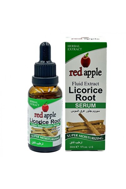 Red Apple سيروم بخلاصة عرق السوس العضوي 20% لترطيب البشرة ريد ابل