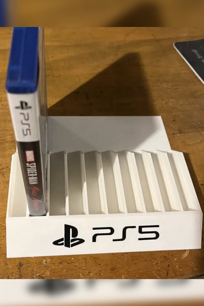 Genç 3D PS5 Oyunları İçin Stand | PlayStation 5 Oyun Diskleri Düzenleyici ve ...
