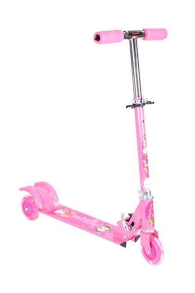 AGD 3-Wheel Musical Kick Scooter Pink