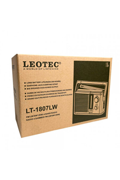 Poro Online Portable Radio 1807 LW FM, AM, LW, SW - 7 bands