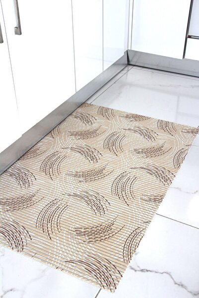 DedeEvTekstil Αντιολισθητικό υγρό πατάκι Aqua Mat πολλαπλών χρήσεων 8005-Stripe