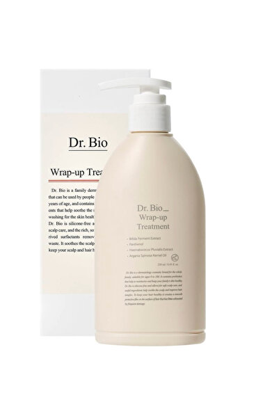 DR BİO Korean Wrap-Up Treatment 250ml – Sulfate-Free Conditioner & Hair Repai...