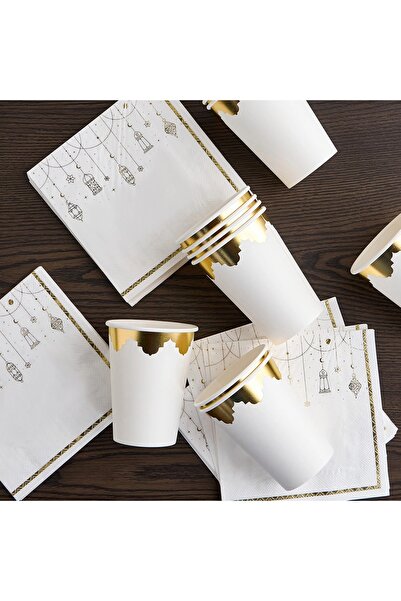 Generic Belle 10-Piece Disposable Cup Set - 360 ml