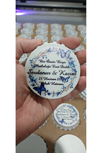 ARTEMİS Düğün Nişan Söz Nikah Mevlüd Hediyesi Gazoz Magnet Açacak 10 Adet