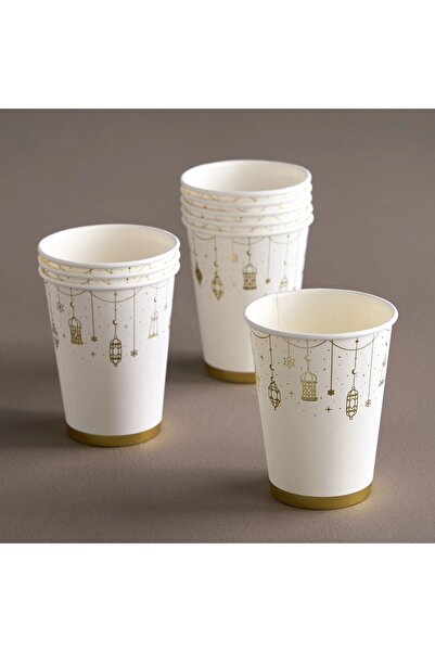 Generic Stringbloom 10-Piece Disposable Cup Set - 360 ml