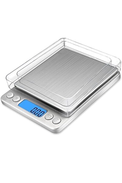 4basix ميزان طعام رقمي للمطبخ، دقة عالية ٥٠٠ غرام × ٠.١ غرام، متعدد الوظائف