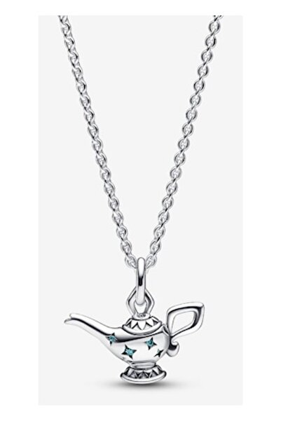 Pandora Disney Aladdin's Lamp Pendant Necklace - 925 Silver