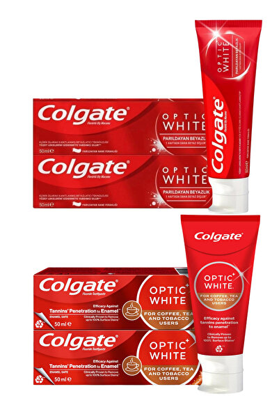 Colgate OPTİC WHİTE 50ML/COLGATE OPTİC WHİTE 50ML (2+2)