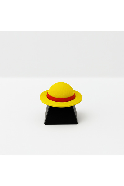 YupiToys One Piece Luffy Hasır Şapka Klavye Tuşu