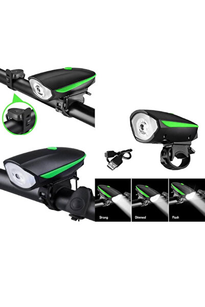 Poro Online Lantern and bicycle bell with LED accumulator model 7588