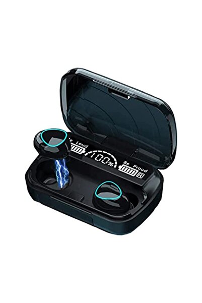 Brivoo® Ασύρματα ακουστικά Bluetooth TWS με έξυπνη οθόνη LED για την ένδειξη ...