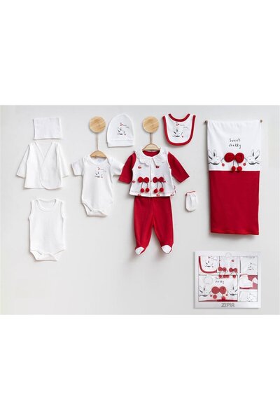 MİLAYS LİFE HOME COLLECTİON طقم زيبين للأطفال الرضع من 0-3 أشهر، مصنوع من الق...