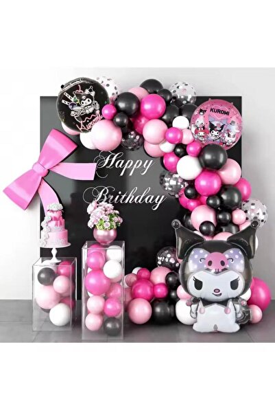 MFM مجموعة بالونات على شكل سلسلة بتصميم كورومي لعيد الميلاد