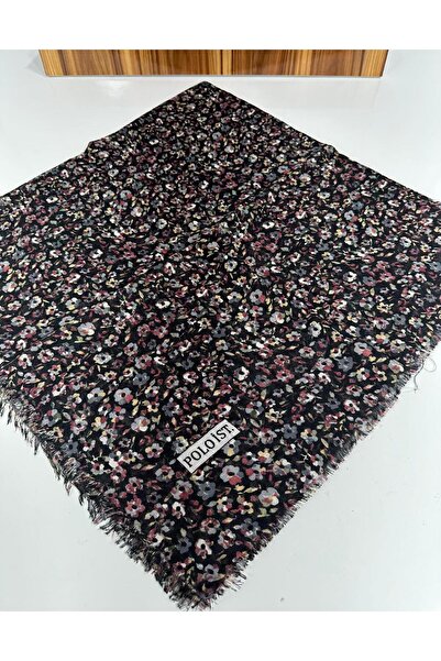 poloist وشاح كتان منقوش - 05652 06