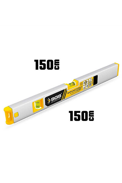 BİTERSE 150 Cm Profesyonel Alüminyum Su Terazisi SGS1729