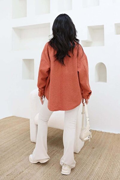 Chef d'atelier Women's Teddy Jacket Seasonal Winter Jacket with Pockets