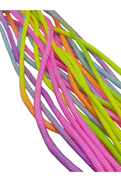 moonparacord Dog Walking Rope Rainbow Color 205 cm