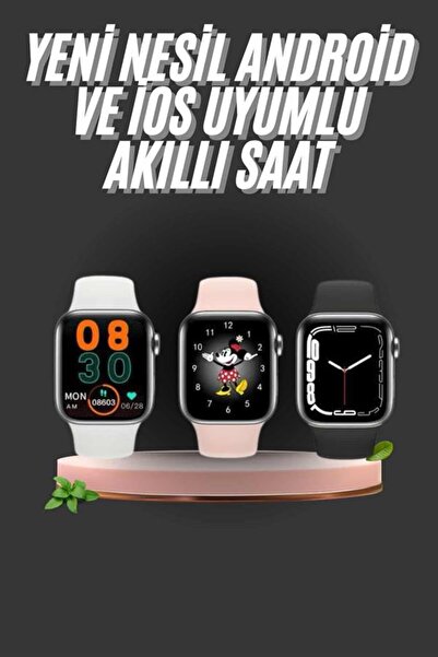 Genel Markalar 1.83 İnç Akıllı Saat Android ve İOS Uyumlu Çağrı Cevaplayabilen Adımsayar GPS Takibi