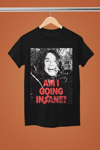 MAGORS تيشيرت روك من القطن بأكمام قصيرة ومطبوع من OZZY OSBORNE