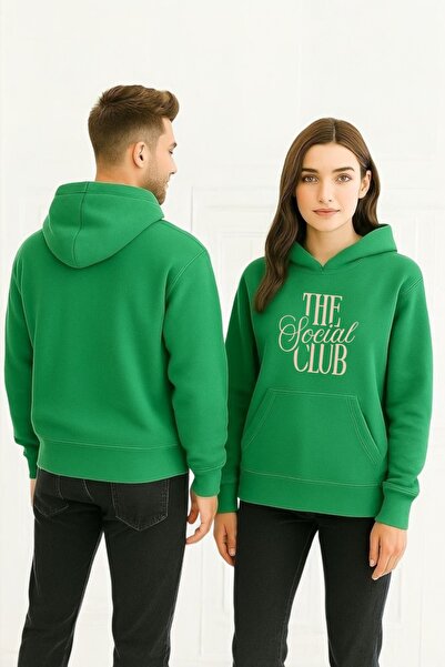 ArtYus The Social Club Colorful cu imprimeu cu glugă Swea tricou