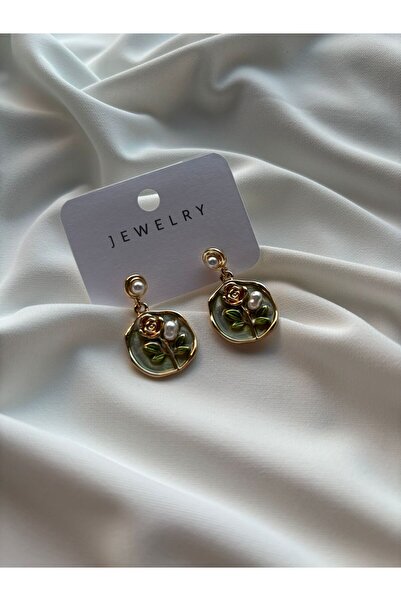 Shamira Jewellery Rose Pearl Küpe