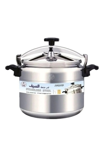 ORIAN Aluminum Pressure Cooker – Durable & Fast Cooking Pot for Gas and Electric Stoves