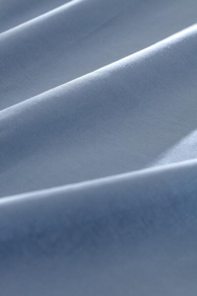 Madame Coco Manon King Size Plus 100% Cotton Ranforce Elastic Sheet - Dark Blue