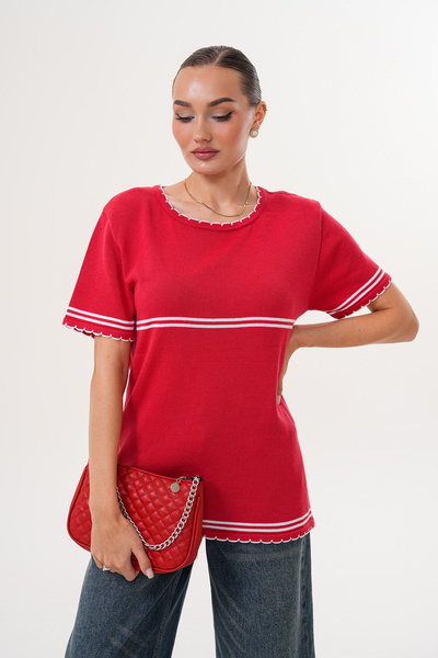 EFENDİX Washable 100% Cotton Knit T-Shirt